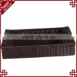S&D Rectangular Supermarket pe Rattan Display Baskets for Produce Bread Basket Fruit Basket thumbnail-2