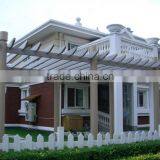 Anti-uv WPC Pergola No Smell High Quality Wpc Outdoor Pergola Column thumbnail-1