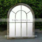 Ornate Rustic Garden Mirror With Natural Beauty Reflection thumbnail-1