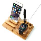wooden phone stand holder
