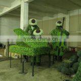 Artificial Topiary Wire Frames Animal Garden Landscaping Decoration Big Artificial Animal Topiary thumbnail-1