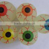 Halloween Gift 4.3cm Rubber Eye Ball Bouncing Ball thumbnail-1