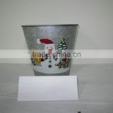 2104 New metal flower pot
