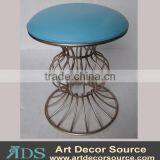 New Metal Round Foot Stool thumbnail-1