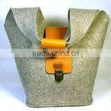 2017 New Model Printable Felt Non Woven Eco Handbags Shopping Tote Bags China Suppliers thumbnail-1