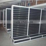 Free Standing Slatwall Display/ Manufacturer With 20years Experience