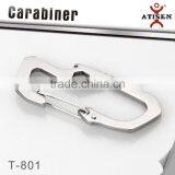 Survival Camping Hiking Rescue Gear Hot Mini Stainless Steel Carabiner Keychain EDC Multi Tool thumbnail-2