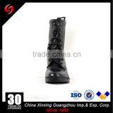Best Quality High Ankle Grain Leather Military Boots Cheap Wholesale thumbnail-2