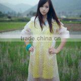 Low Price Disposable PE Water-proof Adult Raincoat thumbnail-1