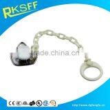 Eco-friendly Material Diamond Shape Baby Pacifier Clip for Baby Gifts thumbnail-6