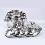 Hot Sale Stainless Steel Kitchen Noodle Pot Pasta Cooking Pot Set thumbnail-6