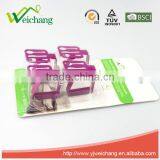 WCTS02M 4 Pcs Stainless Steel Colorful Table Cloth Clip Set Promotional Free Sample Table Clip thumbnail-2