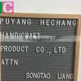 12 x 18 Wooden Letterboard Plastic Letters Black Felt From China thumbnail-3