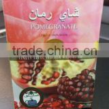 2g *20 bags famous and good taste Natural Herbal Pomegranate Tea/Organic Green Tea with Pomegranate 2g*20 Tea Bags