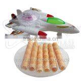 Yummy Egg Roll Cream Biscuit ,Plane Shape Toy thumbnail-3