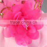 2015 Free Shipping Sequins Flower Girls Dresses for Party Wedding Baby Girl Baptism Dress Tulle Layered 1 Year Birthday Dress thumbnail-5