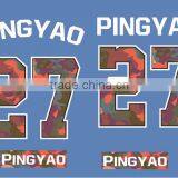 Best Washability Number Heat Transfer Offset Printing for Sportswear