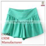 Latest Designed Solid Color Flared Women Beachwear Pants thumbnail-1