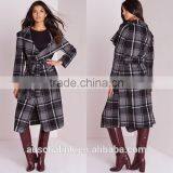 Ladies Fancy Printed Longline Waterfall Winter Coats thumbnail-6