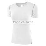 Custom Short Sleeve T-shirt Running Fitness Apparel for Women Clothing thumbnail-5