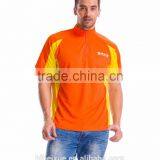 Latest Design 2016 Pattern Custom Printing Orange Polo T-shirts thumbnail-2