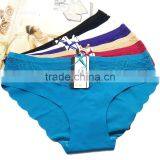 Ice Silk Seamless Lingerie Front Sexy Lace Women's Panties Smooth Soft Ladies Panties thumbnail-1