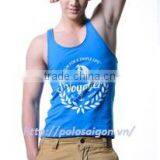Men Tank Top, 100% Cotton, Sreen Printing thumbnail-2