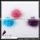 CX-A-07 Fur Decoration Colourful Genuine Mink Fur Ball thumbnail-3