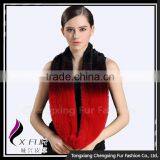 CX-S-158Q Ladies Vintage Exquisite Finest Quality Knitted Mink Fur Neckwarmer Handmade Mink Fur Scarf thumbnail-3