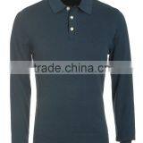 Unisex Stylish Long Sleeve Polo T-shirt thumbnail-3