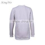 2018 Spring Mens Cotton Fleece Diamond Quiled Crew Neck Jumper thumbnail-3