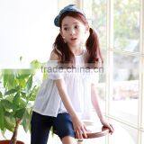 S17612A Girls Cotton Short Sleeve T-Shirt Childrens Tops thumbnail-3