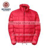 Man 100% Nylon Goose Down Pad Jacket