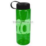 USA Made 32 oz Transparent Sports Bottle With Tethered Lid - BPA/BPS-free, FDA Compliant and Comes With Your Logo thumbnail-2