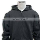 Hot Sell Good Quality Wholesale Unique Design Black Bulk Zip Baggy Hoodies thumbnail-2