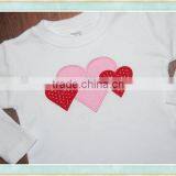 Cute Valentine Shirt Children Wear Ruffle Raglan Valentines Day Ruffle Raglan Shirt thumbnail-1