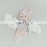 Baby Sweet Lace Cotton Socks, Silicone Print Baby Sock thumbnail-3