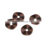 Zinc Based Alloy Wavy Spacer Beads Antique Copper thumbnail-3