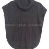 Latest Design Kid Acrylic Cable Knitted Shawl thumbnail-1