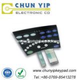 led membrane keypad switch with push buttons