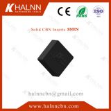 Rough Milling Engine block with BN-S300 Solid CBN Insert from Halnn