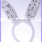 CG-CR062 Sequin Bunny Ear Headband thumbnail-1