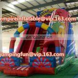 OEM design medium sized inflatable cartoon slide for children ID-SLM047