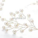 Amelie Wedding Hair Accessory Bridal Hair Vine Pearl Cluster Headpieces Wedding Hair Halo Bridal Jewelry Baby's Breath Headband thumbnail-6