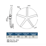 Nylon Chair Base Gaming Chair Base thumbnail-2