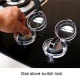 Clear Safety Stove And Oven Knob Cover Gas Stove Locks Home Kitchen Protection for Baby Kids Wholesale thumbnail-1