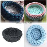 Luxury Crochet Super Chunky Pet Product Arm Knitting Cotton Tube For Soft Cat Bed thumbnail-3