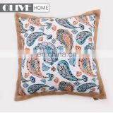 Factory Selling Patio Furniture Gold-rimmed Waterproof Printing Wholesale Outdoor Cushion Pillow thumbnail-3