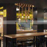 Retro Hemp Ropes Indoor Decorative Wooden Pendant Lamp thumbnail-4