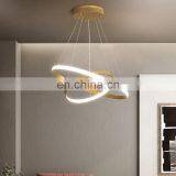 Living Room Chandelier Modern Minimalist Creative Led Duplex Building Ring Nordic Bedroom Dining Room Lamps thumbnail-5